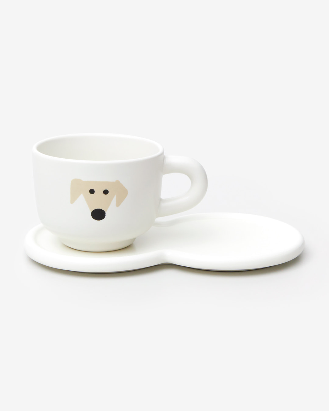 MILK CUP + PLATE SET - DOGS