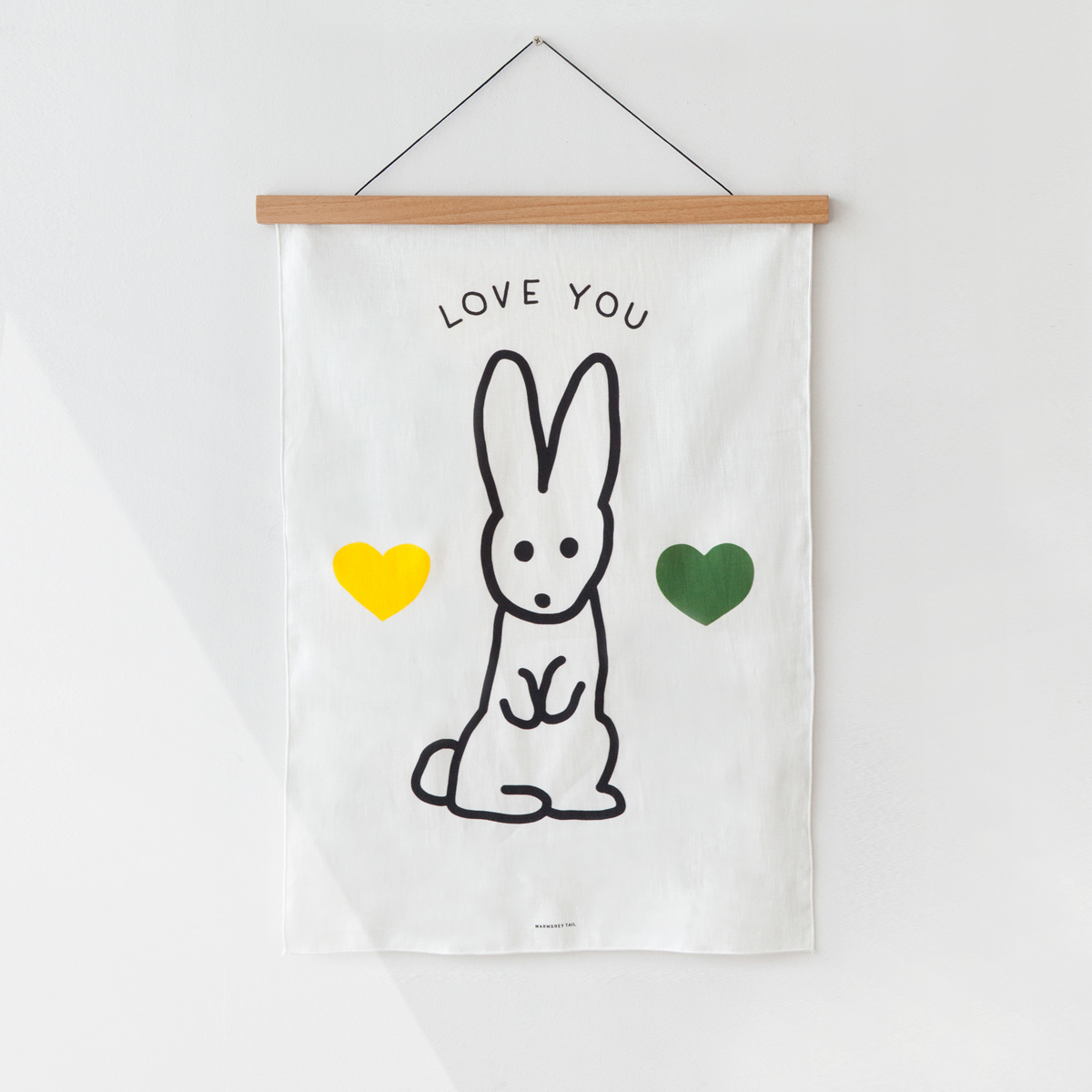BUNNY FABRIC POSTER
