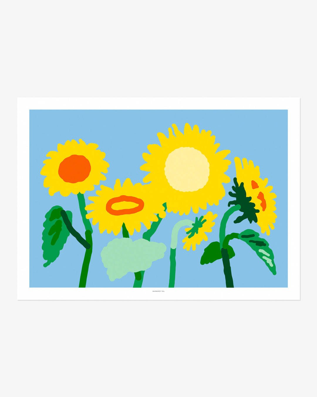 SUNFLOWERS POSTER