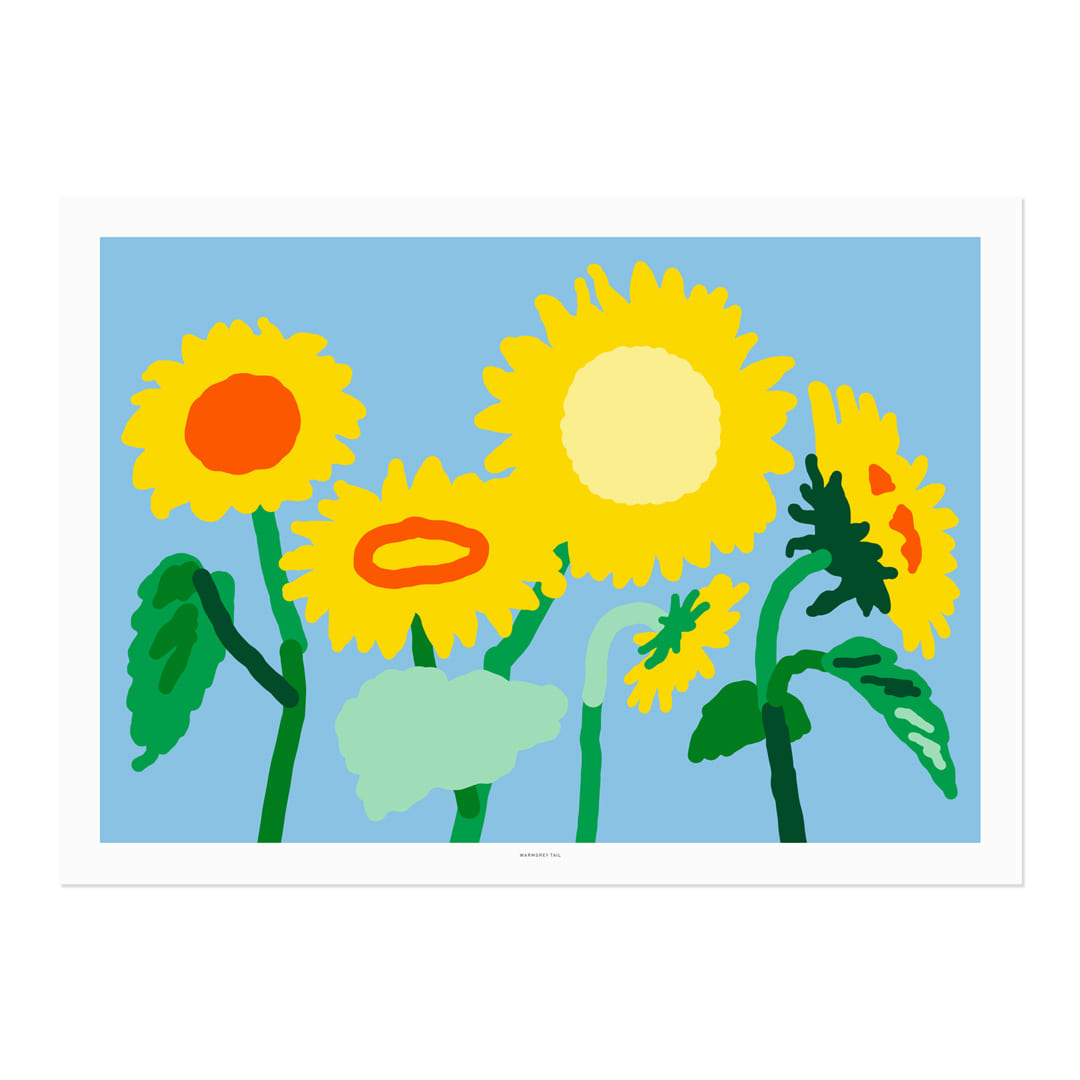 SUNFLOWERS POSTER